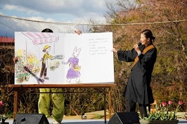 池上本門寺　春まつりフェスティバル　読み聞かせ